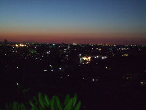 わが町の夜景　新津